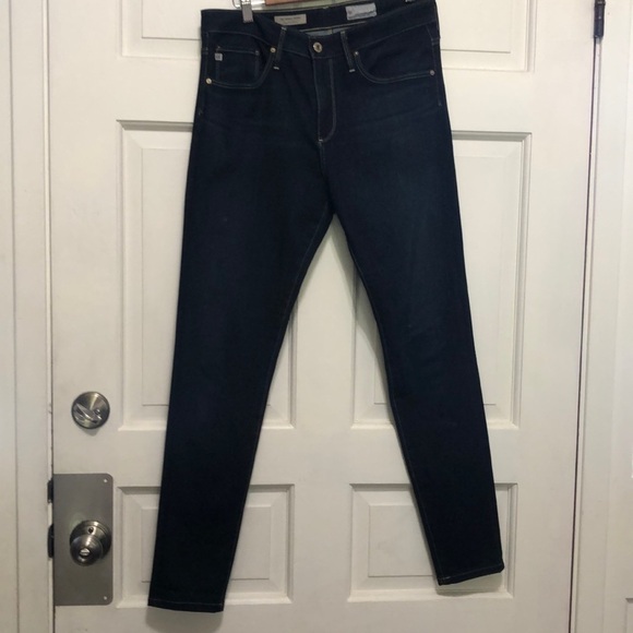 ag Adriano Goldschmied The Farrah Skinny High Rise Size 29R - Picture 2 of 9